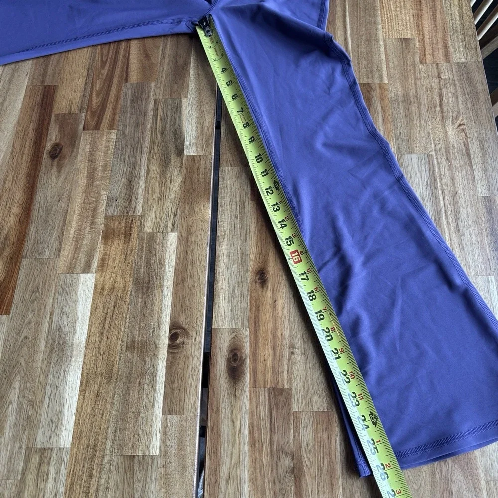 Old Navy Active Powersoft Flare Leggings Girls Large (10-12) Purple Sporty NWT
